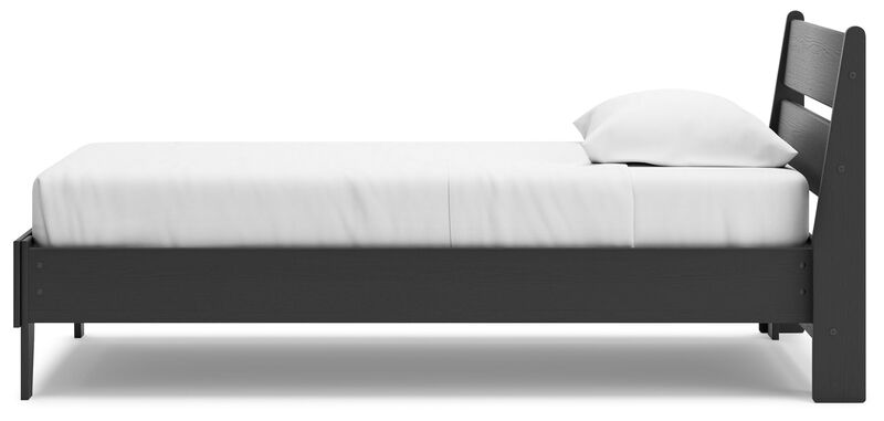 Twin Panel Platform Bed