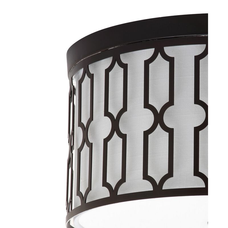 Link Metal LED Flush Mount