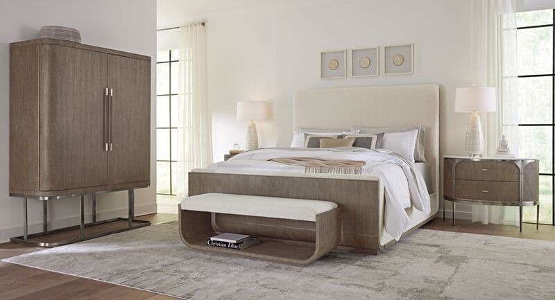 Modern Mood Upholstered Panel Bed