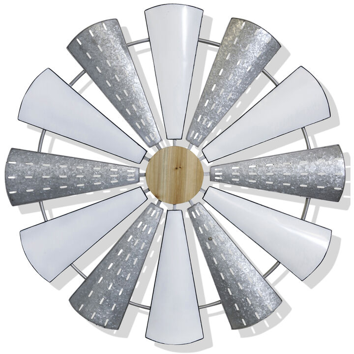 Windmill Galvanized Art
