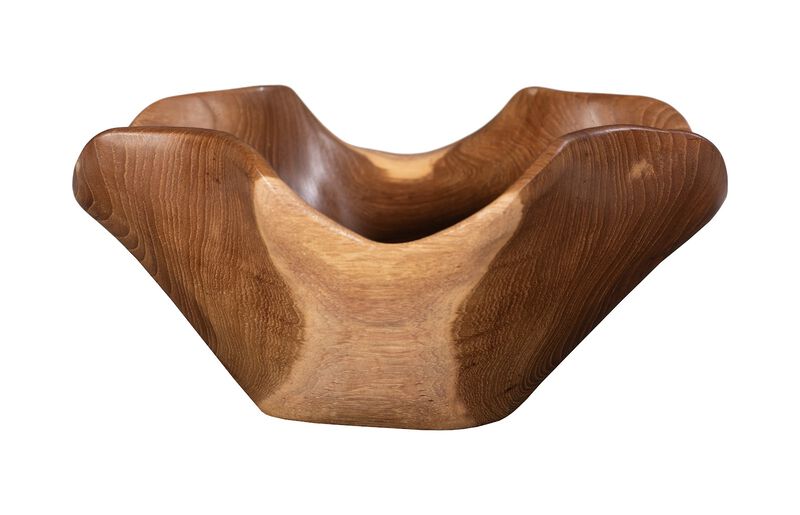 Teak Natural Wood Bowl