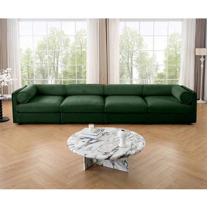 Merax 4 Seats Sofa with Storage for Living Room