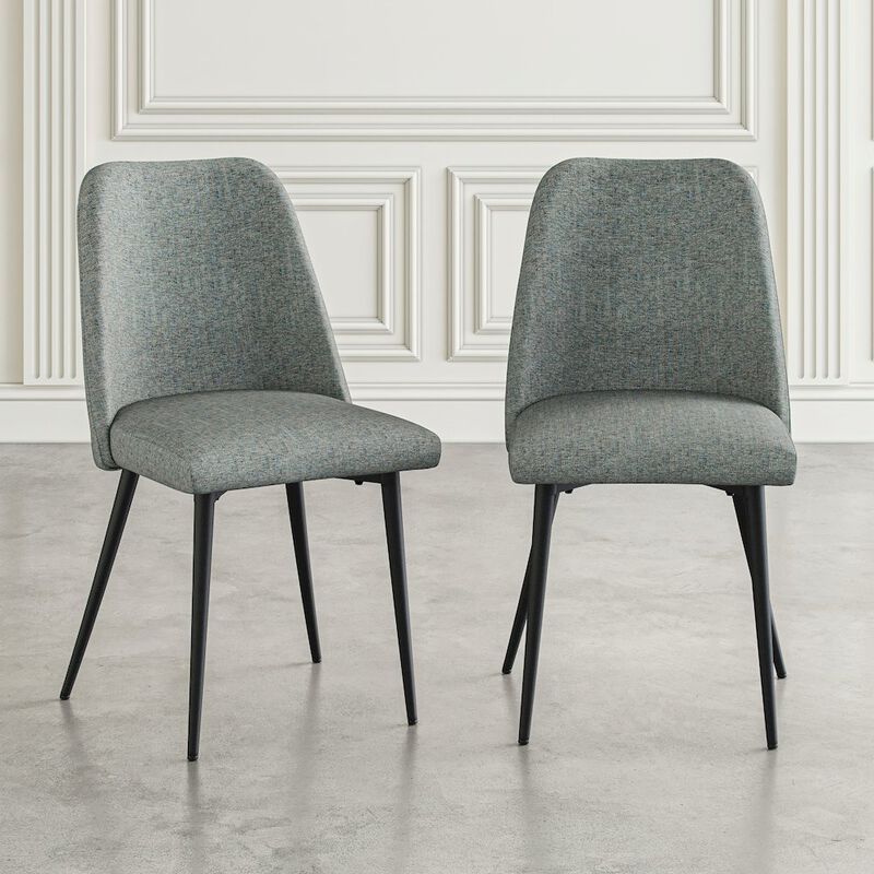 Jofran Macey Contemporary Modern Upholstered Dining Chair (Set of 2)
