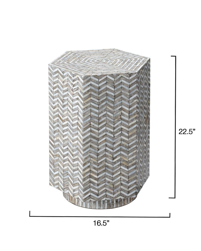 Brando Hexagon Side Table