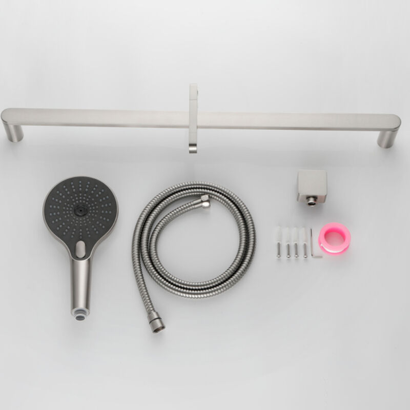 Eco-Performance Handheld Shower System, Adjustable Slide Bar & Long Hose for Comfortable Bathing