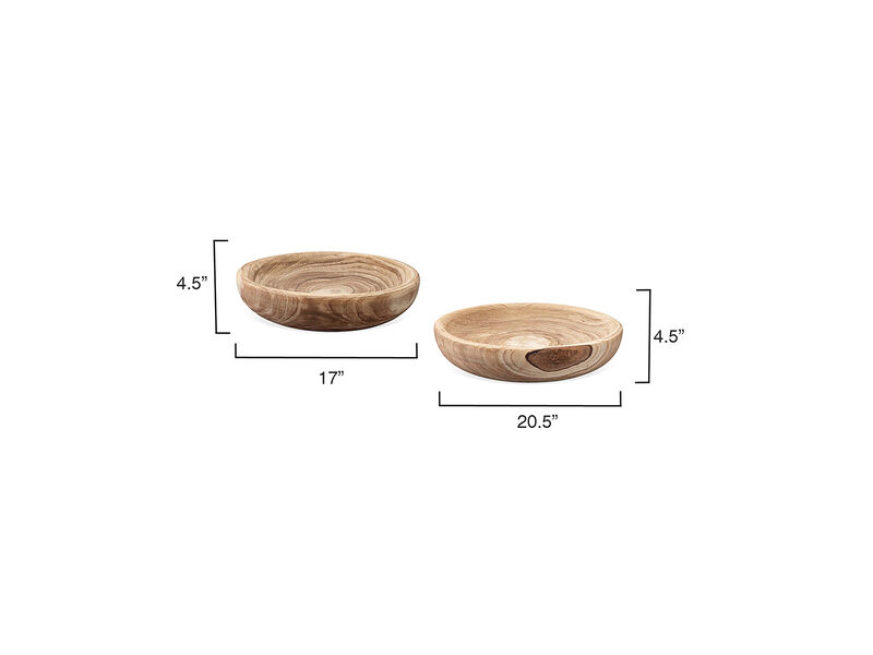 Laurel Small Wooden Bowl