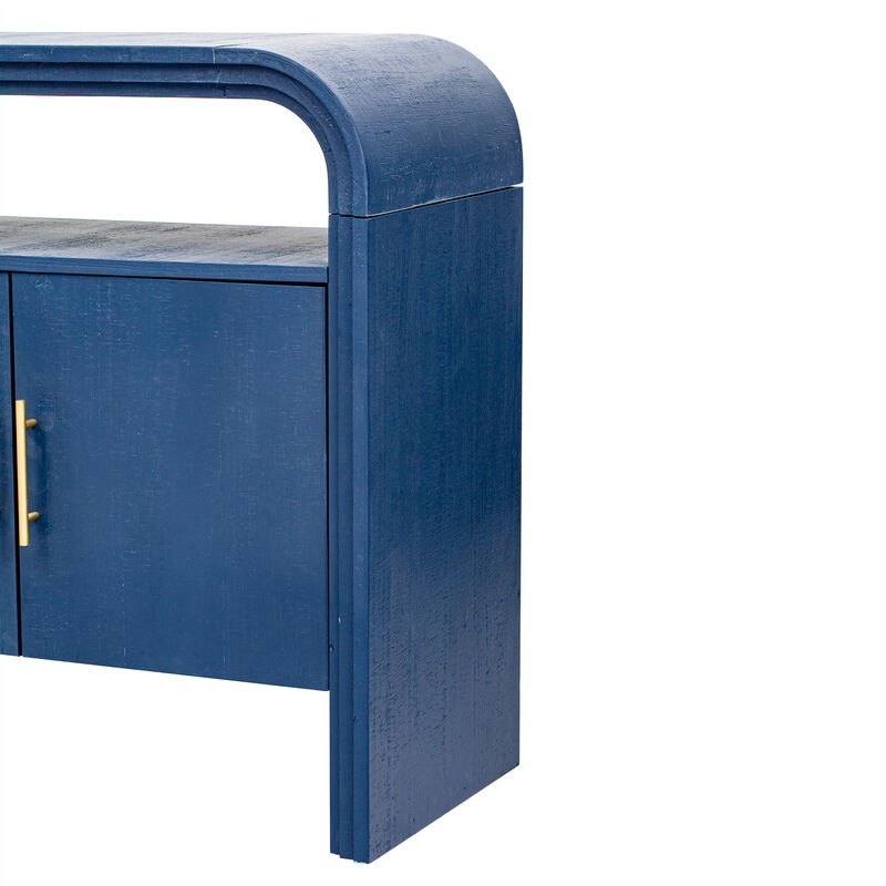 Merax Elegant Console Table with Treated Fir Veneer