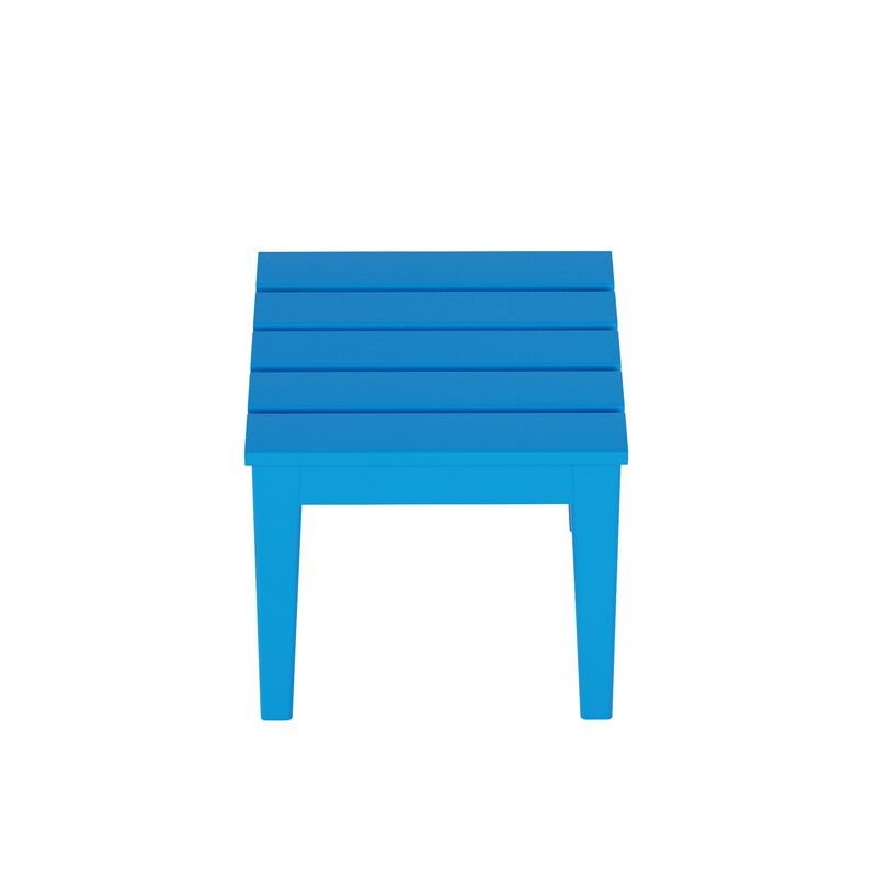 WestinTrends Outdoor Patio Modern Adirondack Side Table