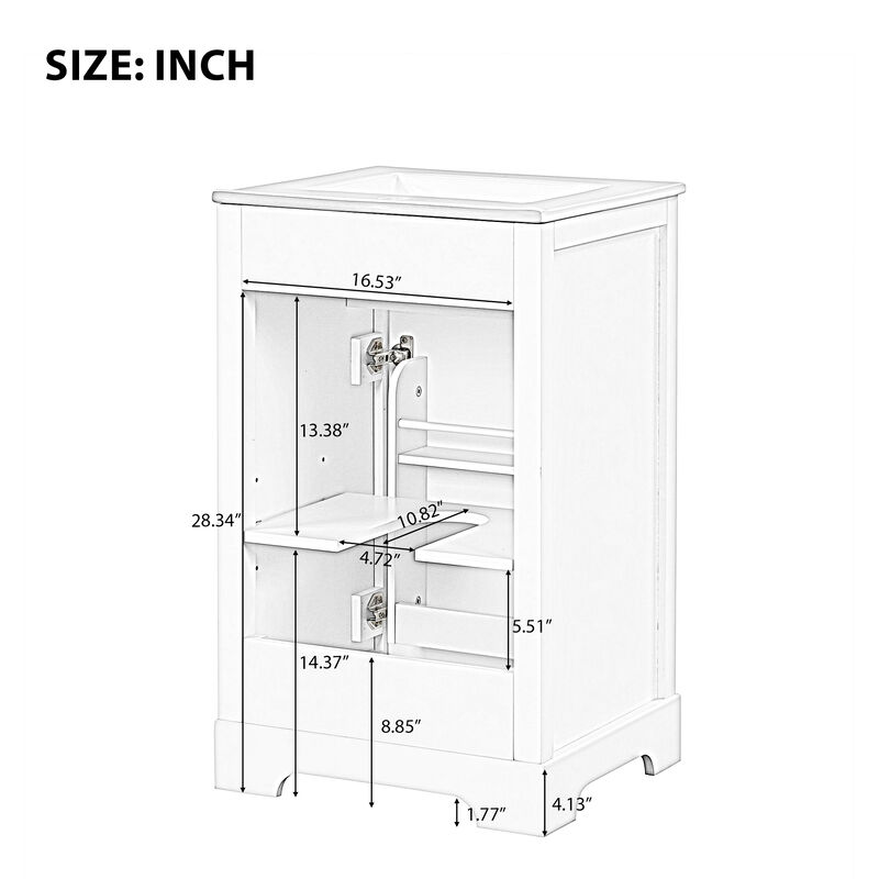 Merax 20" Bathroom Vanity with Sink