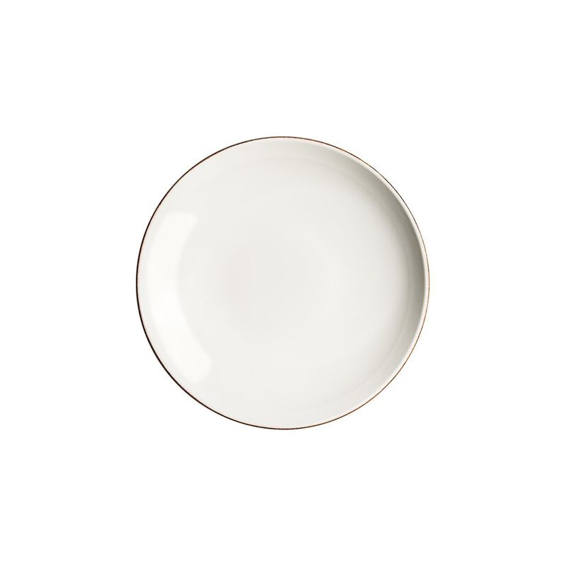 Retro dia.11" h:2.5" 57 oz. Round Decorated Porcelain Bowl (Set of 2)