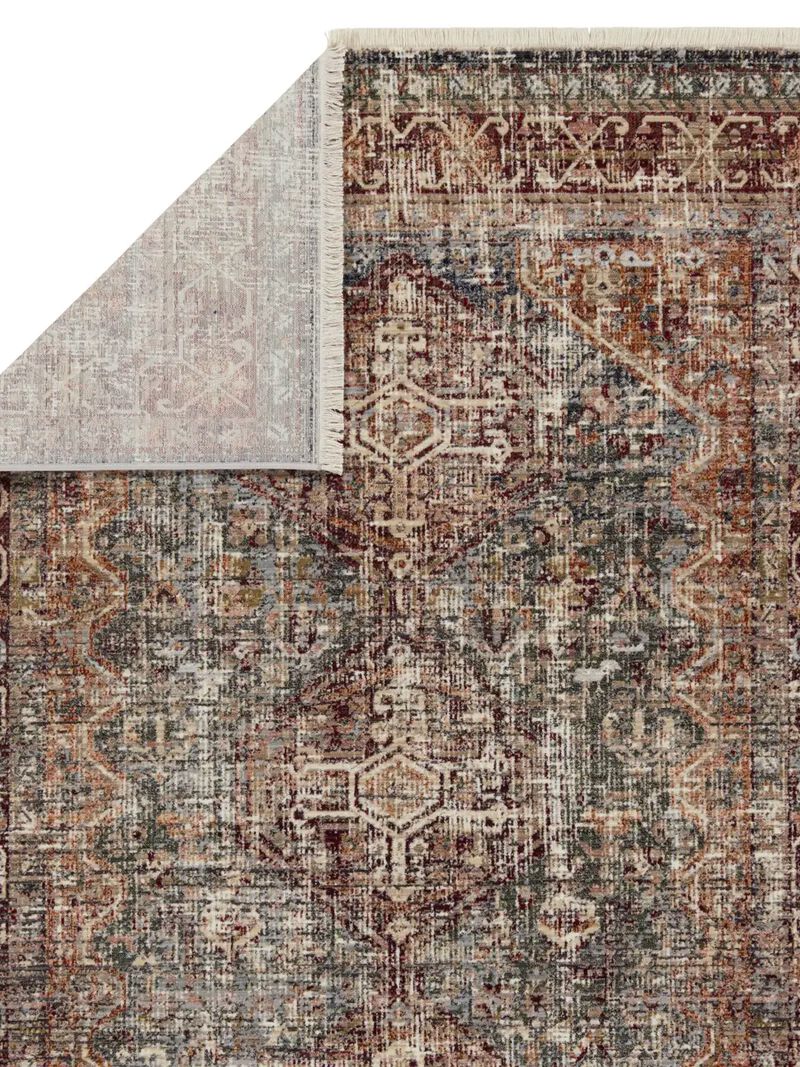 Zefira Zakaria Red 10' x 14' Rug