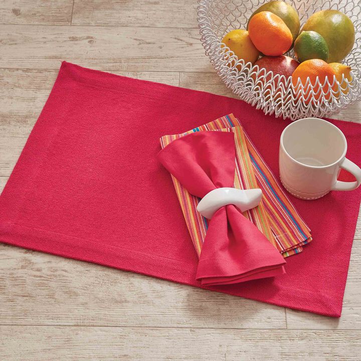 Split P Elements Fuchsia Placemat Set of 4