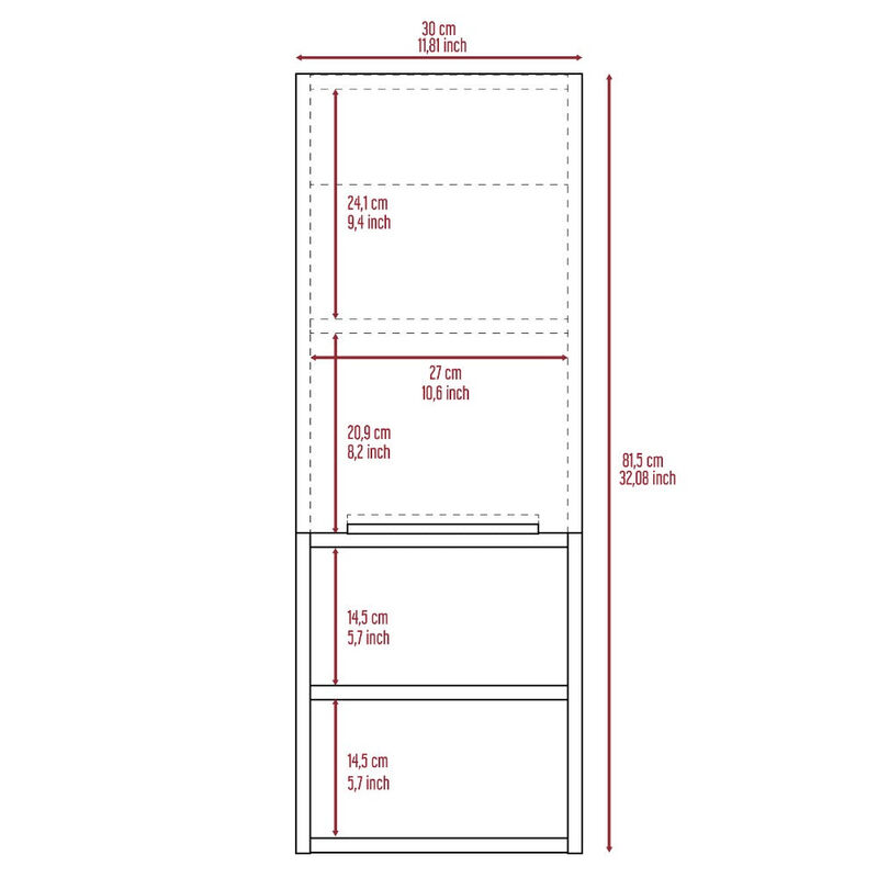 Medicine Cabinet Hazelton, Bathroom, White