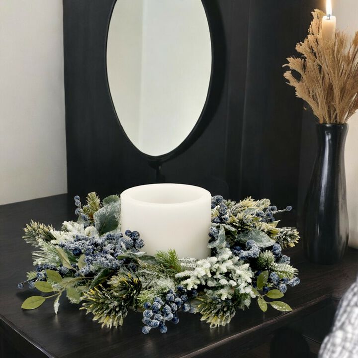 Pine Wreath for Rustic Holiday Decor and Seasonal Charm