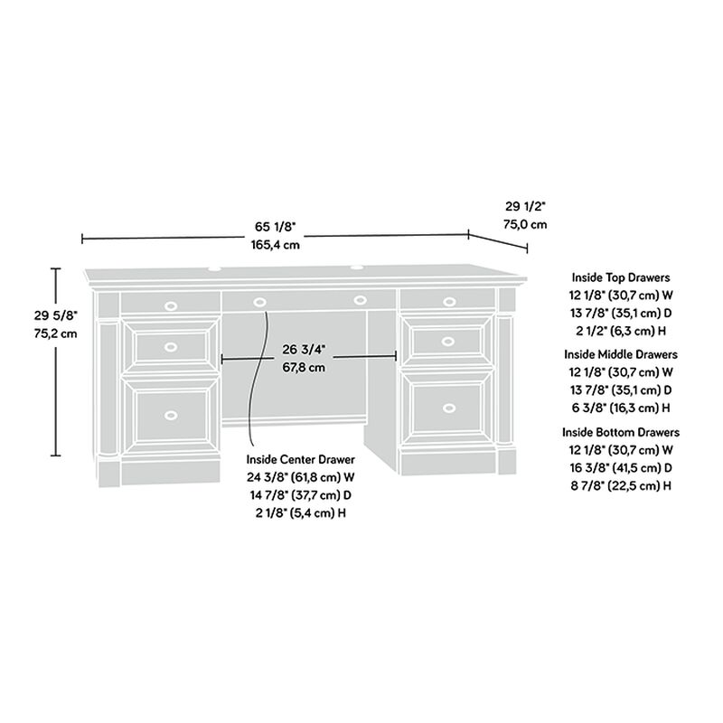 Palladia Executive Desk