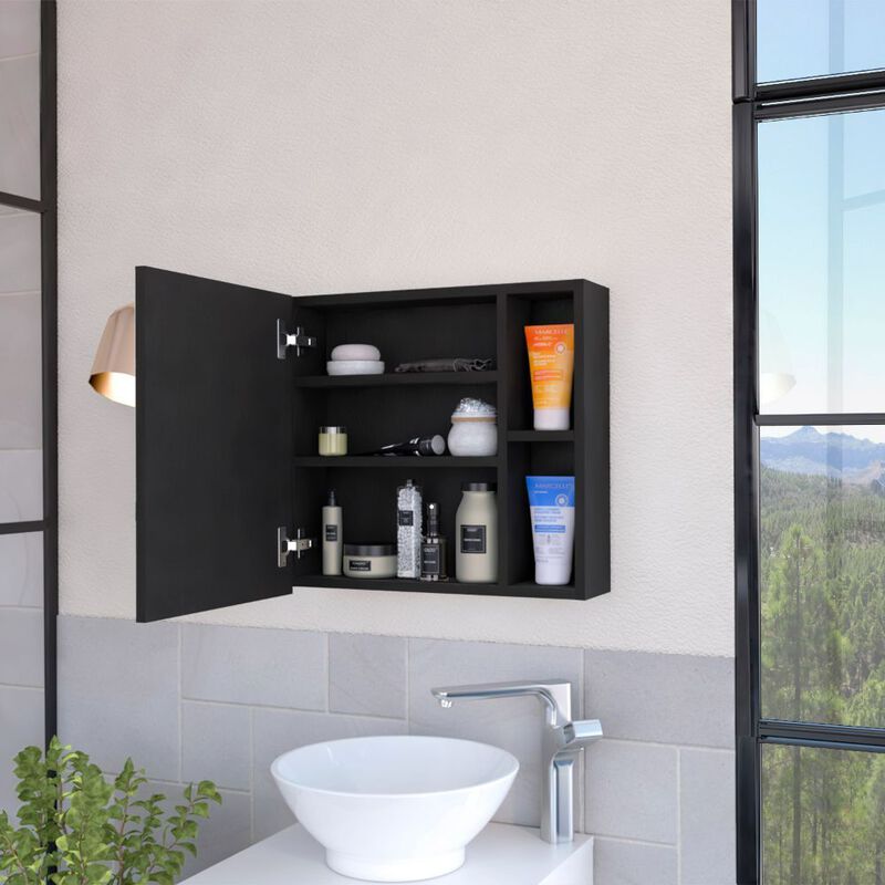 Medicine Cabinet Viking, Bathroom, Black