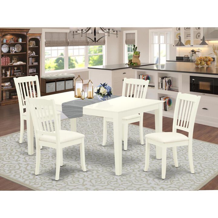 Dining Room Set Linen White