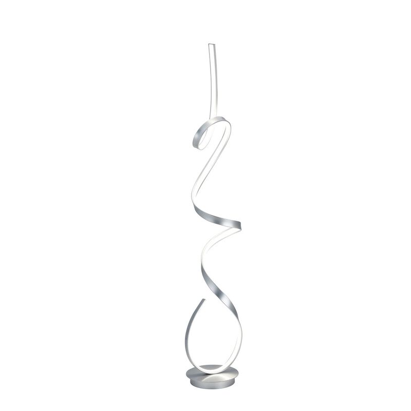 Amsterdam Floor Lamp White Metal Dimmable Integrated LED