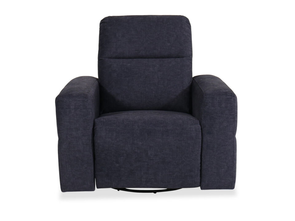 Denim Power Swivel Recliner