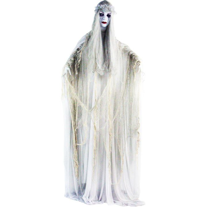 Haunted Hill Farm 67 Standing Lady, Animation, Lights, Sound