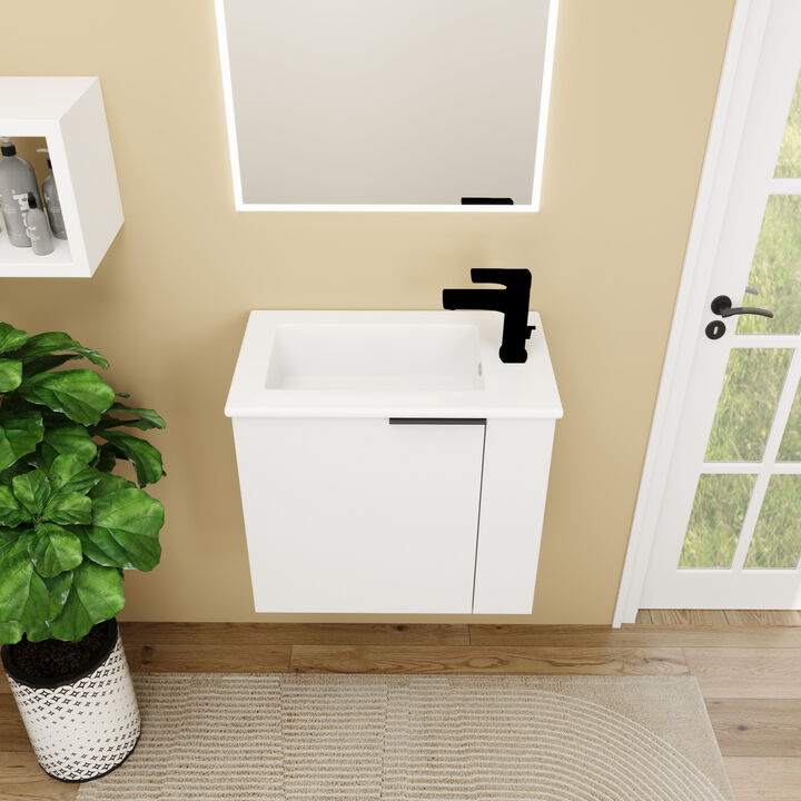 22" Floating Vanity with Soft Close Door