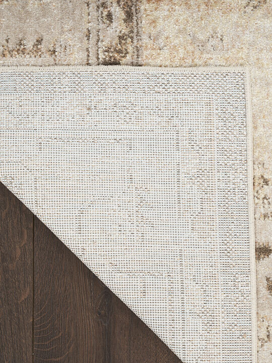 Astra Machine Washable ASW11 Beige 2'2" x 10' Rug