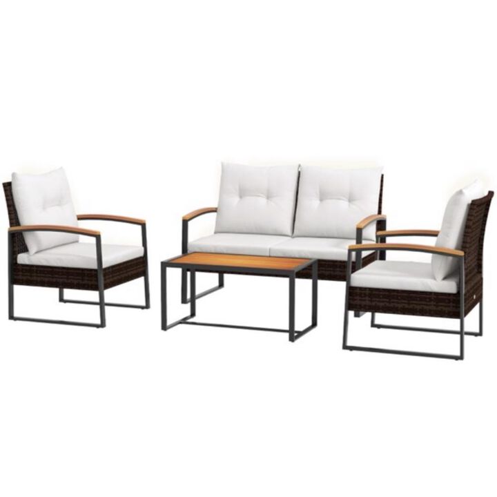 Garden Sofa Set – Comfortable Outdoor Seating for Patio, Backyard & Deck with Cushions