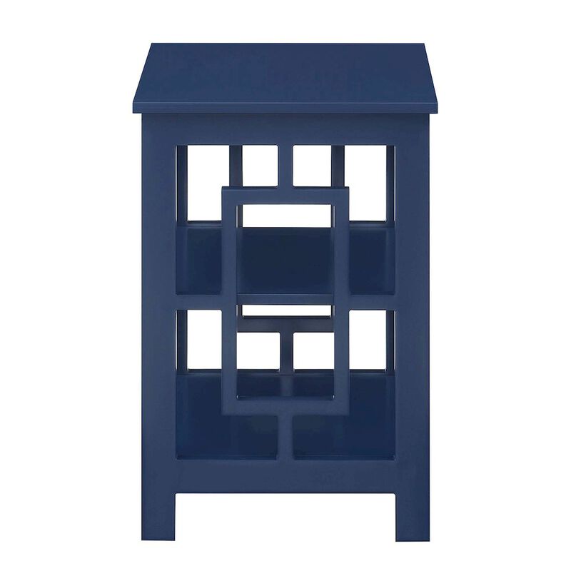 Convenience Concepts Town Square End Table with Shelves