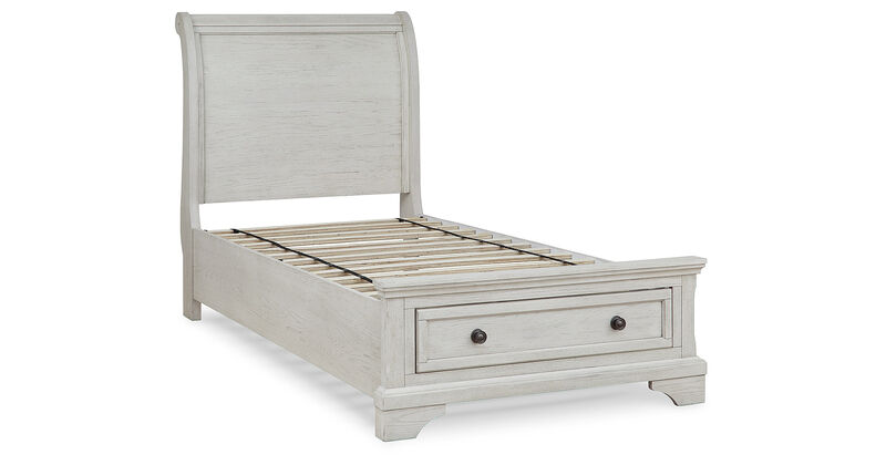 Twin Sleigh Storage Bed