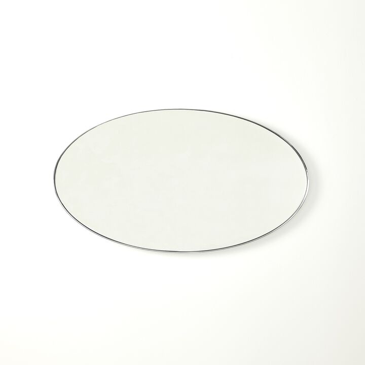 Elongated Oval Mirror