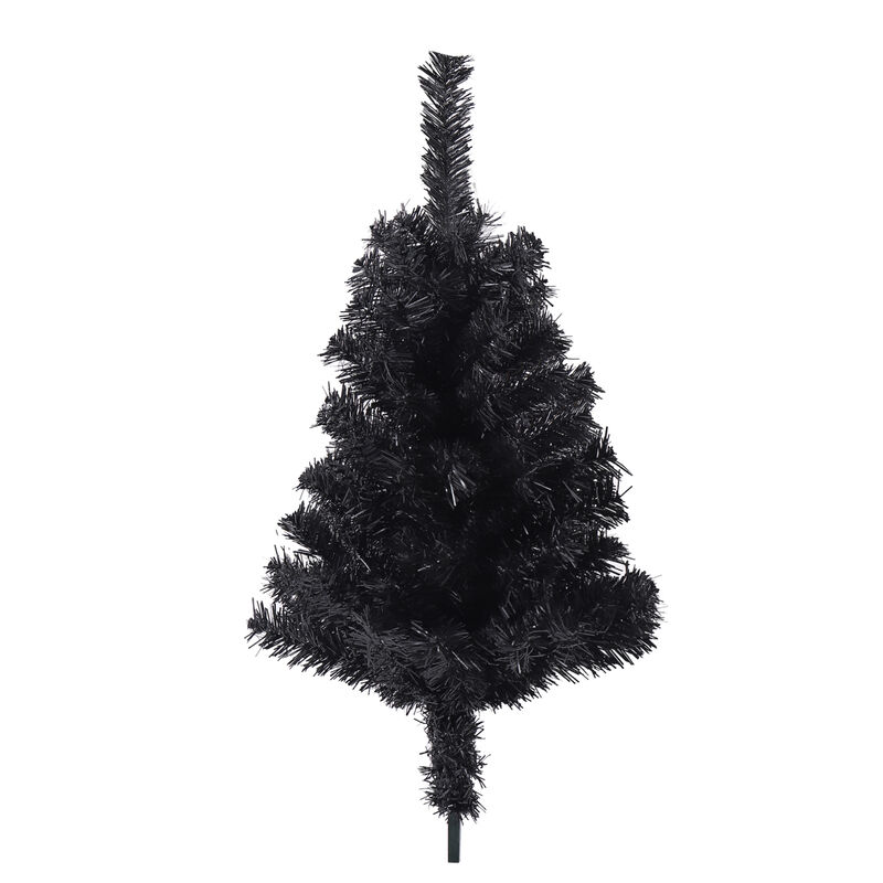 7.5FT Slim Artificial Christmas Tree Includes Foldable Metal Stand