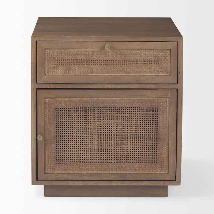 Grier Brown Accent Table