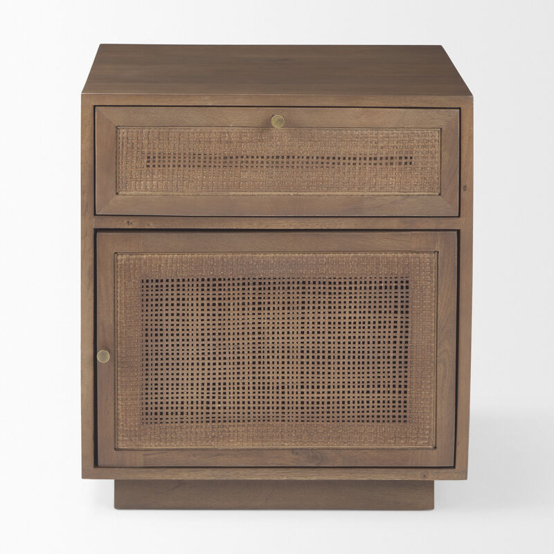 Grier Brown Accent Table