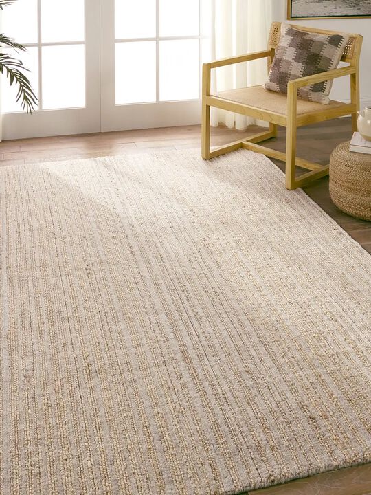 Topo Abdar Natural 3' x 8' Runner Rug