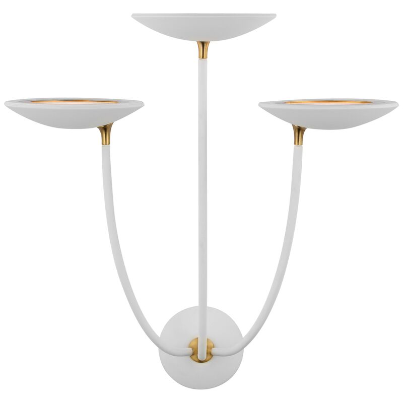 Keira Large Triple Sconce