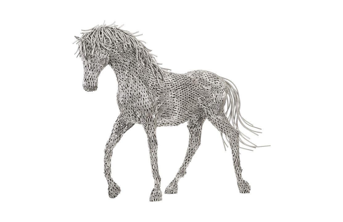 Horse Pipe Walking Sculpture
