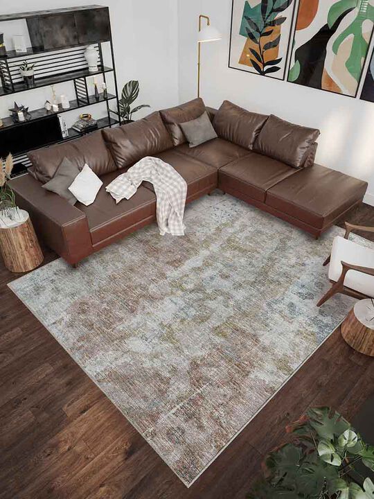 Camberly CM3 Mineral Blue 3' x 5' Rug