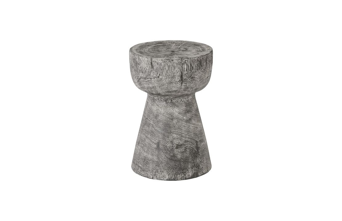 Curved Wood Thin Stool