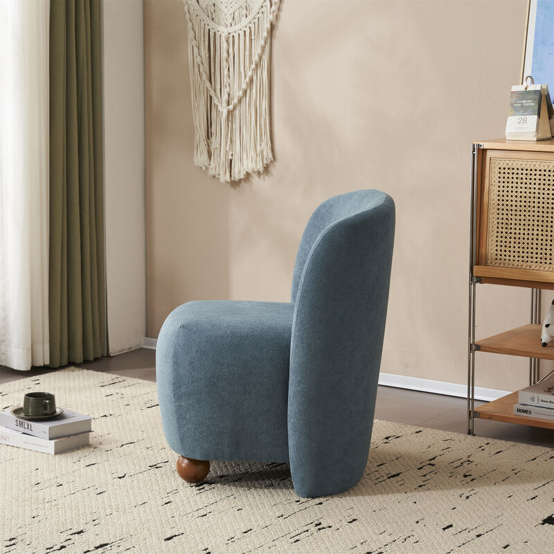 Merax Modern Armless Accent Chair Home Chair