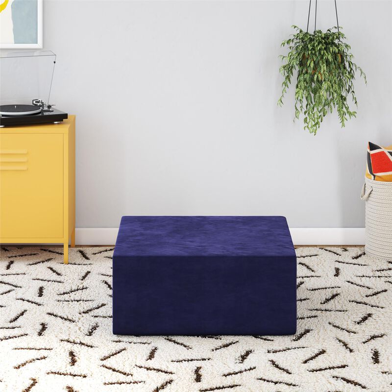 The Flower Pouf Ottoman Microfiber