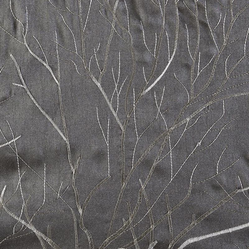 Belen Kox Andora Embroidered Faux Silk Window Valance, Belen Kox