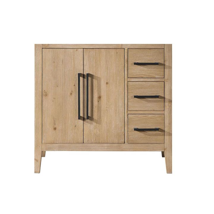 Altair Single Bathroom Cabinet Vanity Base without Top and Sink, no Mirror