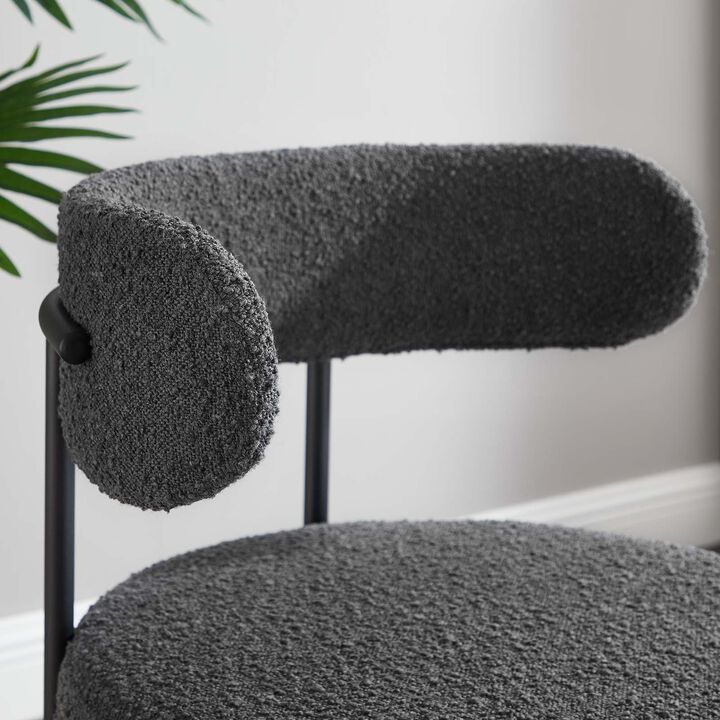 Albie Boucle Fabric Dining Chairs - Set of 2