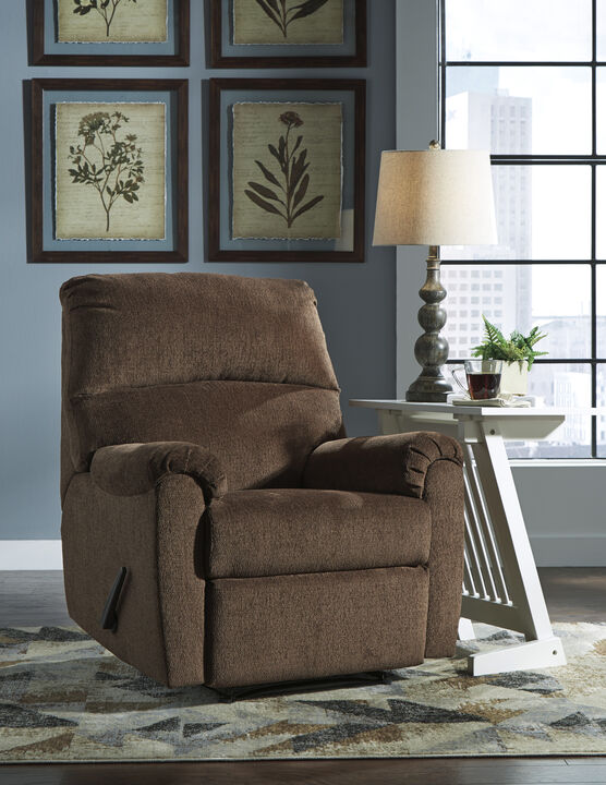 Nerviano Chocolate Zero Wall Recliner