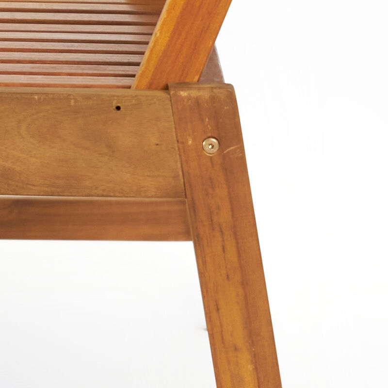 Outdoor Patio Bench Durable Seating with Adjustable Backrest for Garden & Backyard Relaxation