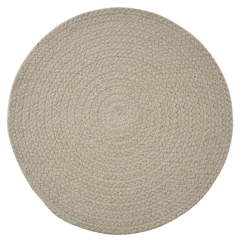 Split P Beige Essex Round Placemat Set of 4