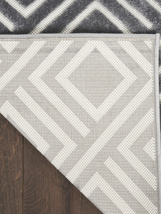 Care Free CAF03 Gray 7'10" x 9'10" Rug