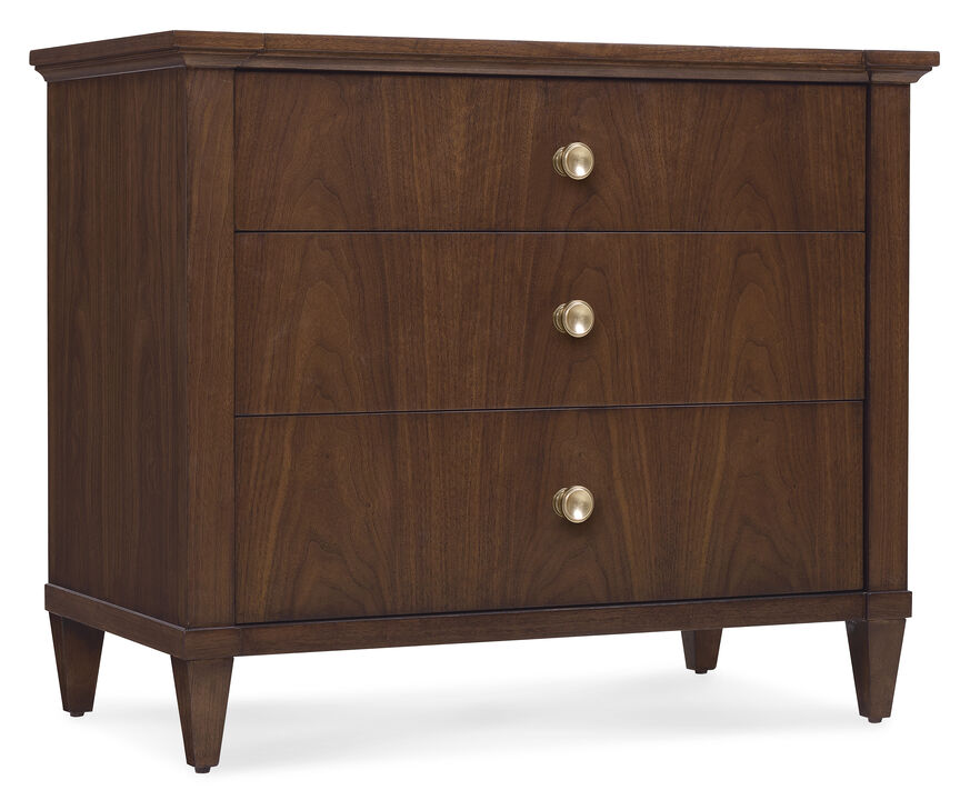 Archives 3-Drawer Nightstand
