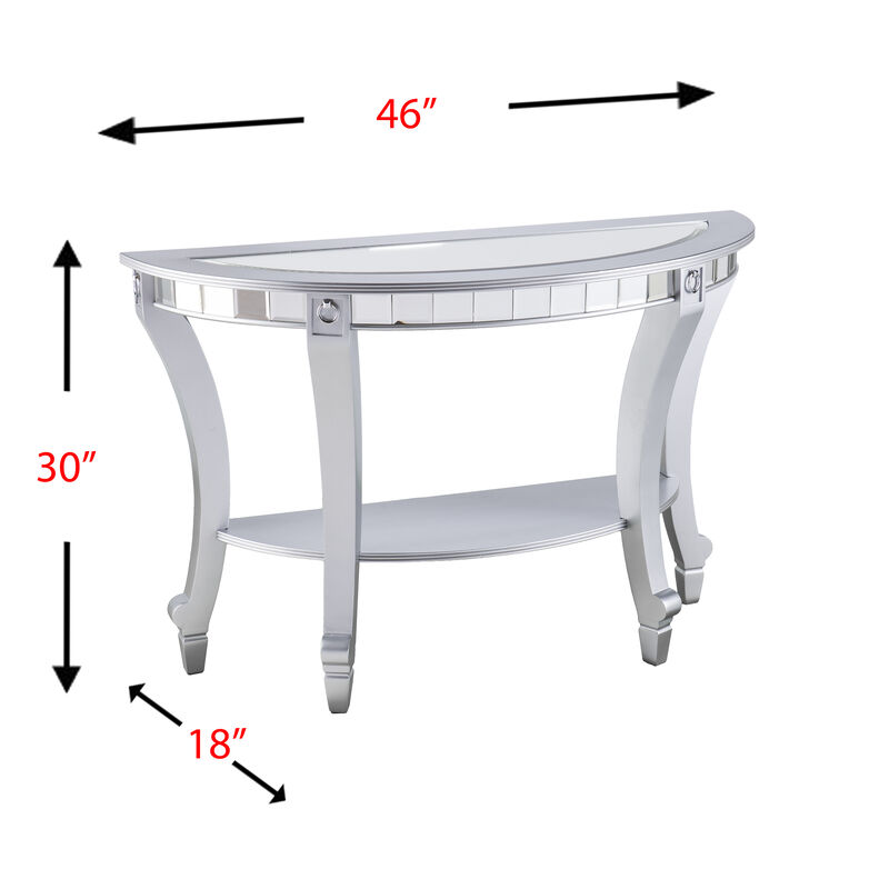 Madison  Mirrored Console