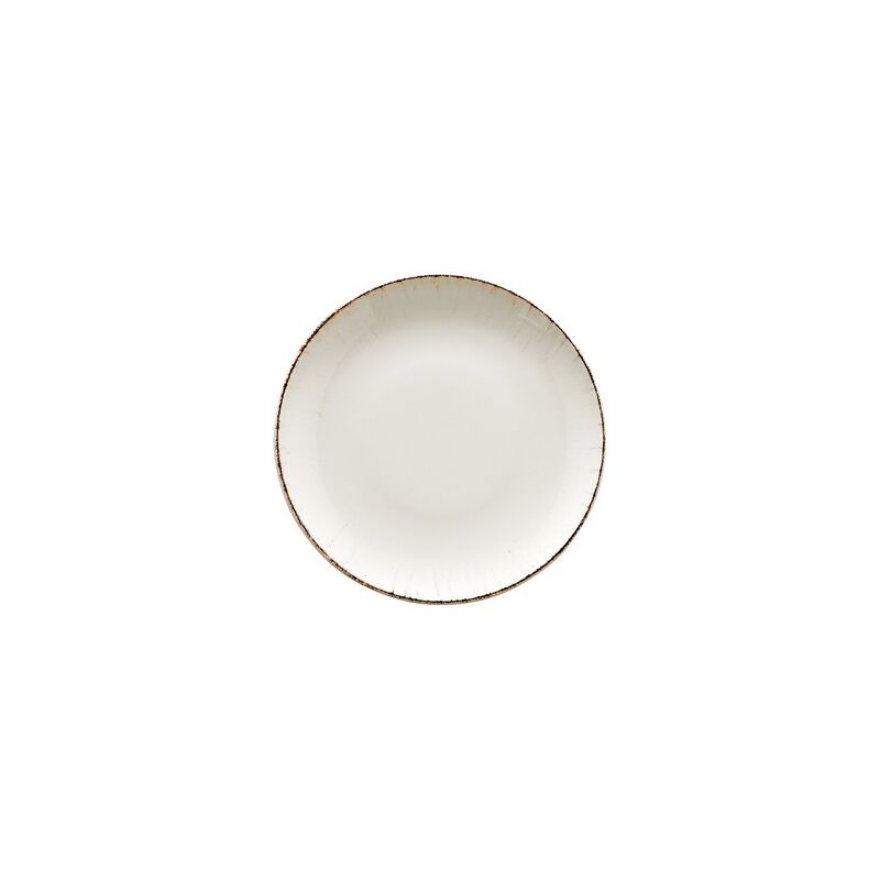 Retro dia.8" h:1.5" 17 oz. Round Decorated Porcelain Bowl (Set of 4)